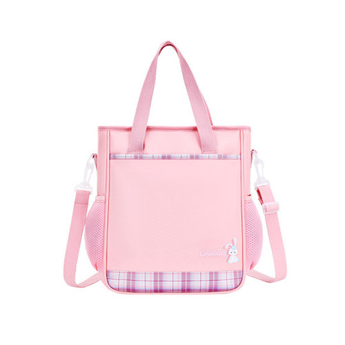 2024 New Student Crossbody Portable Lightweight Large Capacity Girls Single Shoulder Children's Tuition Bag Wholesale for Primary School Students