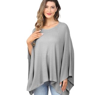 Cross-Border Cotton Waffle Outing Nursing Clothes Cover to Prevent Exposure Fig Leaf Nursing Clothes Shawl Nursing Cloth Breathable