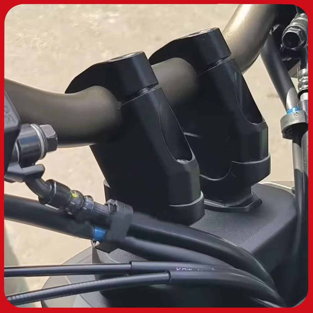 22/28mm Universal Heightening Code Modification Motorcycle Handlebar Riser Processing High Code Handlebar Base