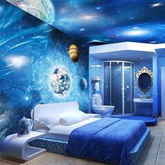 5d 宇宙星空装飾背景壁壁紙子供の寝室のテーマルーム壁紙 ktv 天井ツール壁布
