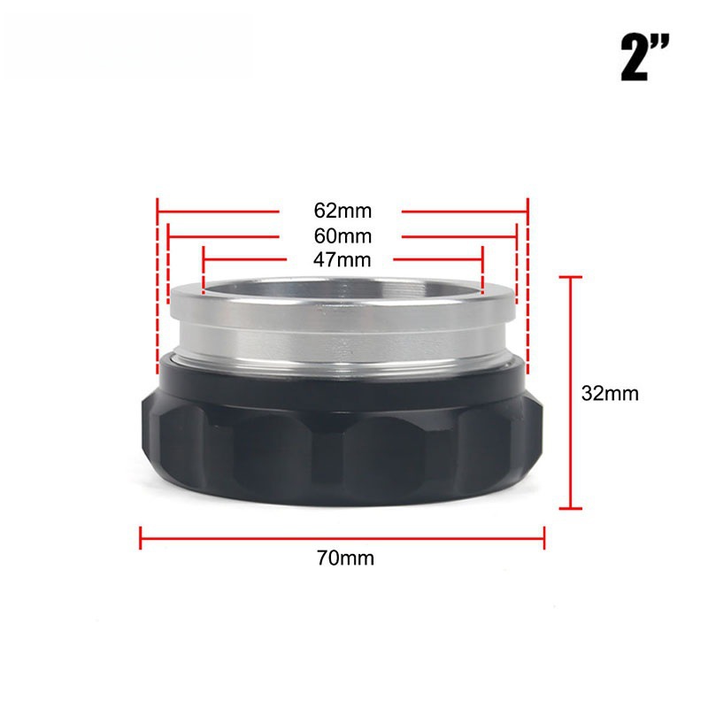 Universal engine fuel tank cap auto parts modified fuel tank cap fuel welding water tank cap 1/1.5/2 inch