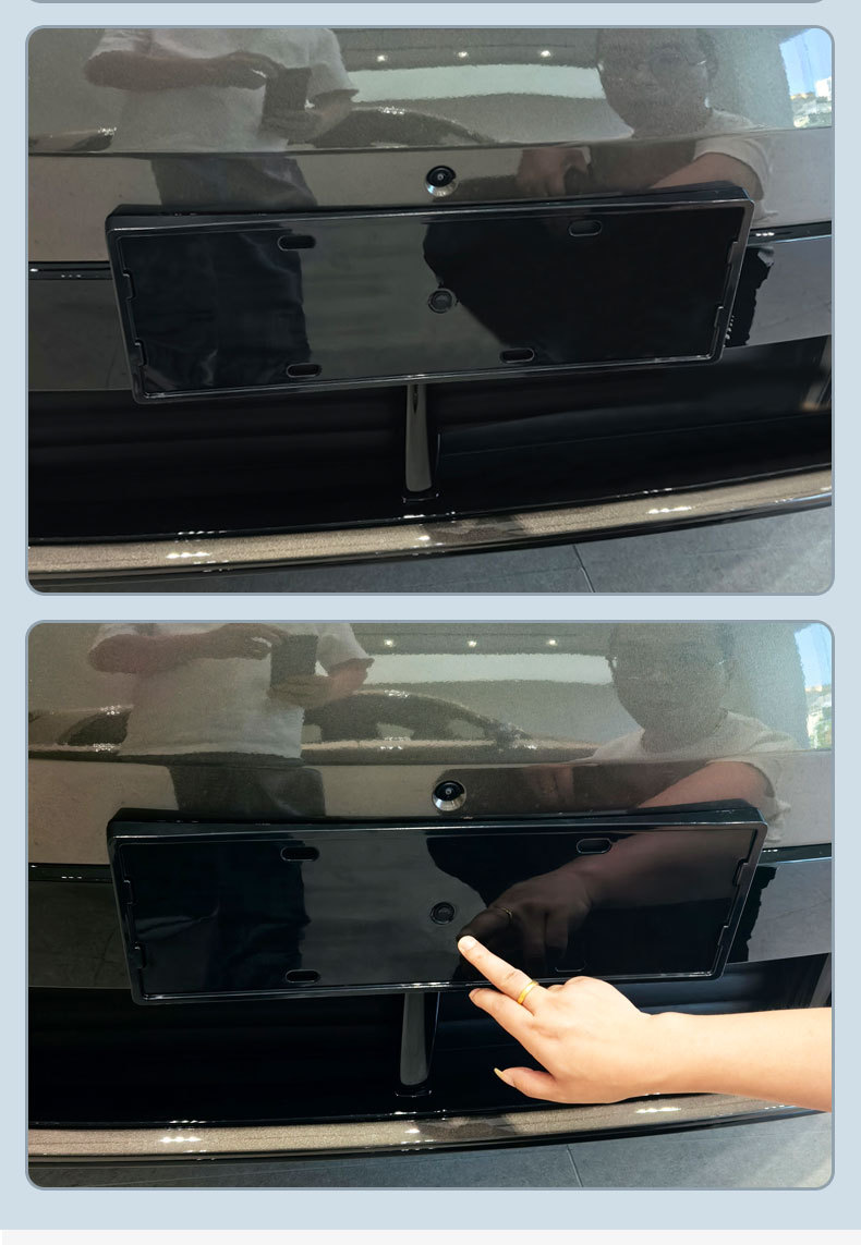 Suitable for the 2026 Li Auto L8 license plate frame, new energy full-edge license plate frame, green license plate, new regulations license plate