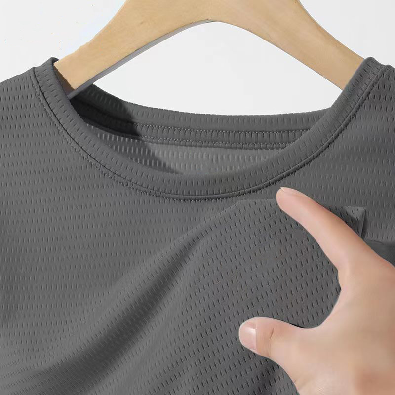 【Short Sleeve Sleeve】 Deep gray