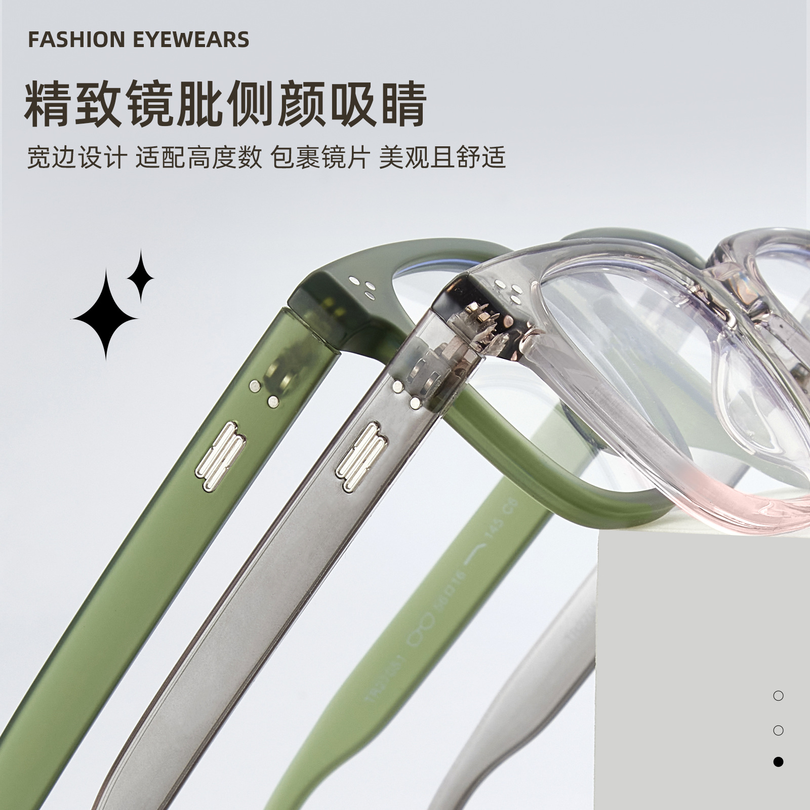 GM mismo estilo estilo ins cara simple marco negro TR celebridad de Internet marco de gafas anti-luz azul marco grande ala ancha puede equiparse con miopía Danyang lote