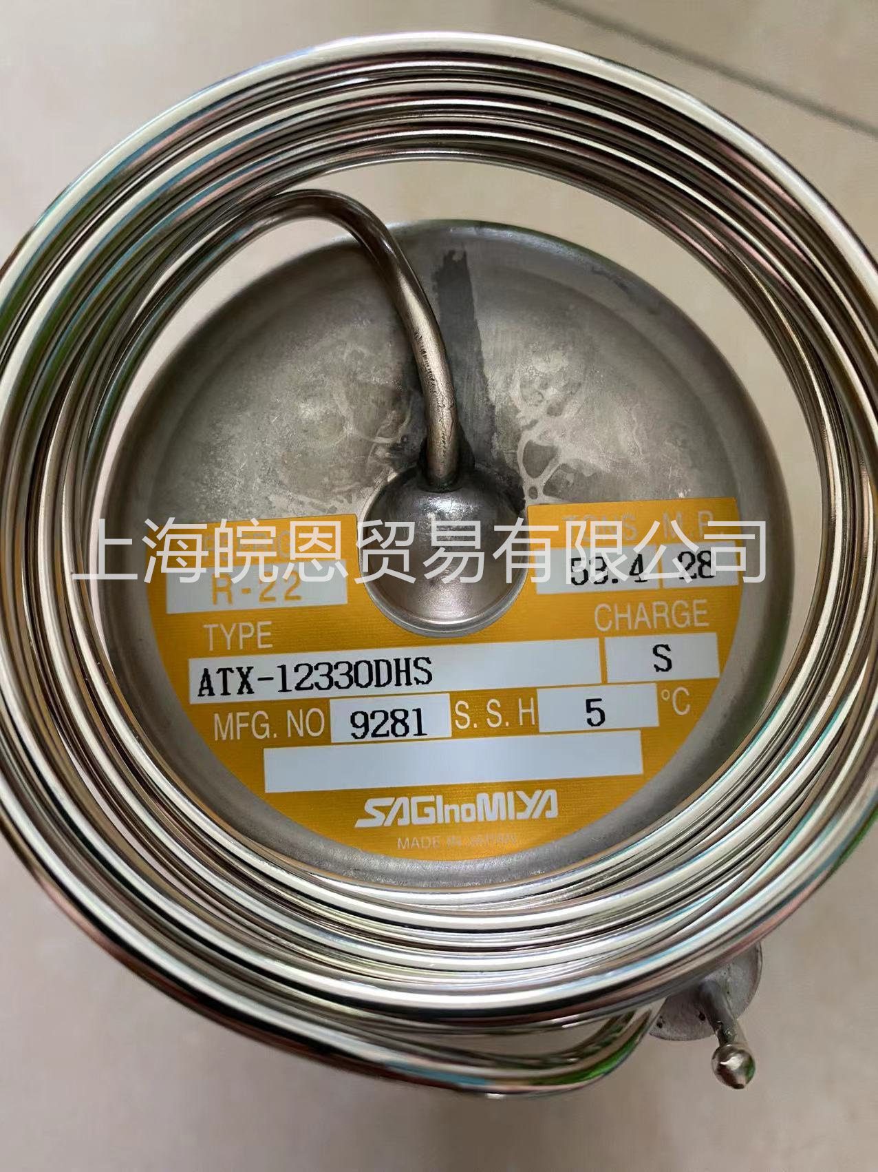 现货日本鹭宫ATX-12330DHS船用大型冷库空调机组膨胀阀热力膨胀阀