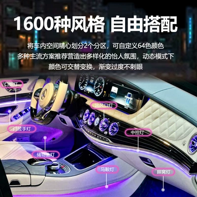 Panel (Dashboard) işıqlandırması Suitable for Mercedes S-Class