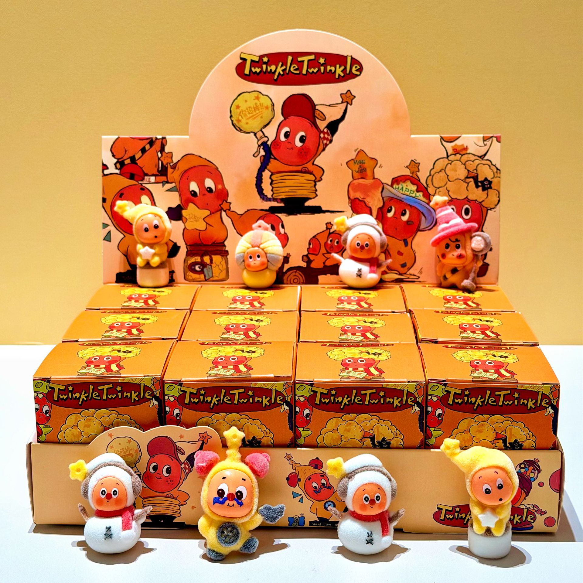 Nuevo tipo de muñeca de estrellas caja ciega de alto valor de cara muñeca de estrellas juegan a mano colgantes agujero le caja ciega sorpresa