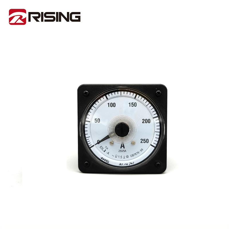 Производители поставляют морской указатель типа 63L2 переменного тока широкоугольный вольтметр частоты 80*80