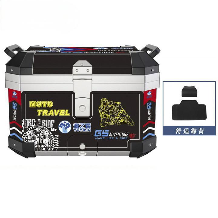 검은 데칼 등받이 (상자 없음)