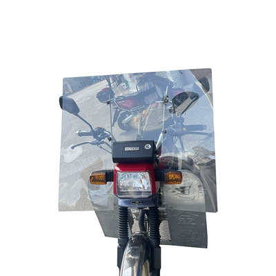 widened hand guard windshield, Motorcycle front windshield
