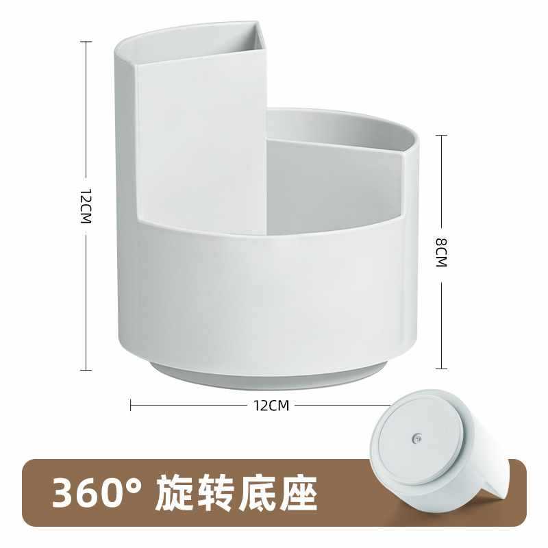 .세대 회전 펜 홀더 - 회색 - 3칸 회전 모델.