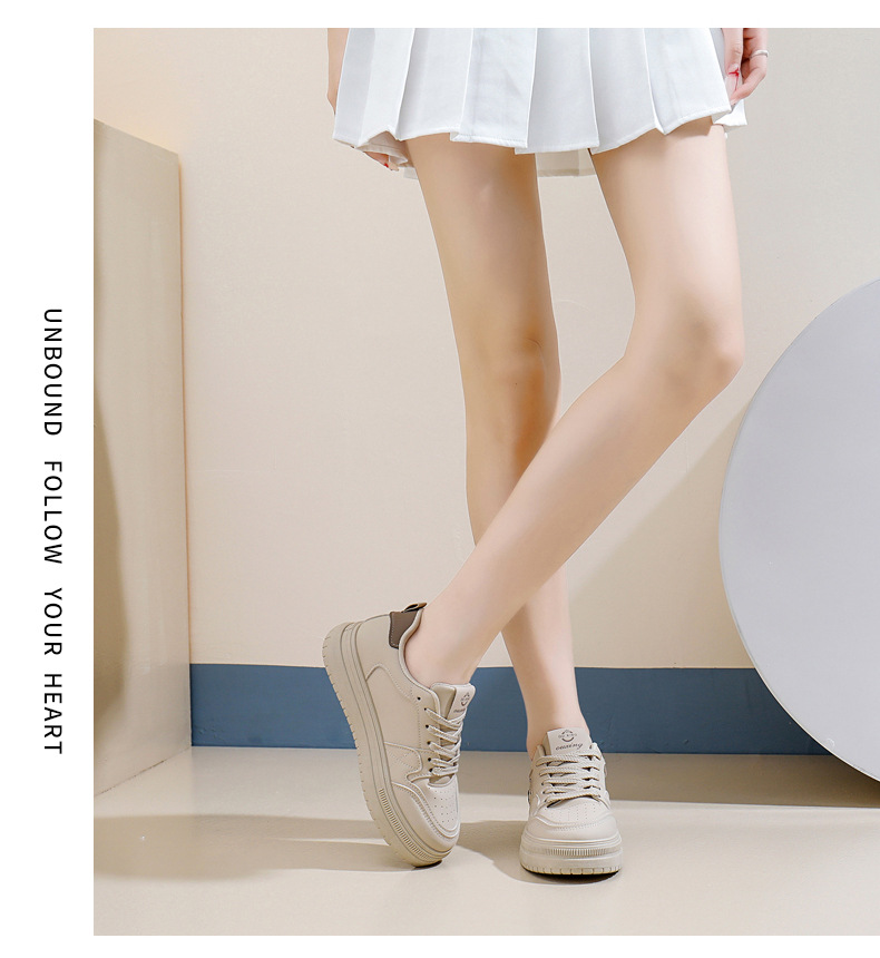 2024 autunno bianco nuova versione coreana ins studentessa altezza crescente suola spessa sport tavola scarpe casual tendenza_voghion.com