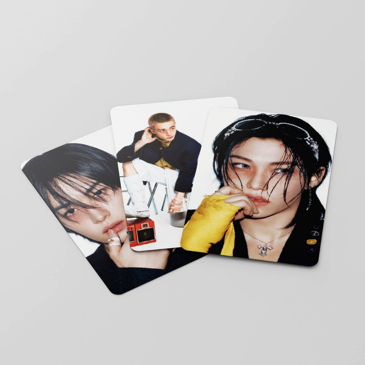 55 штей Stray Kids KARMA самопечатные карты в наличии Хуанг Сюаньчен Ли Лонгфу LOMO карта домашняя карта