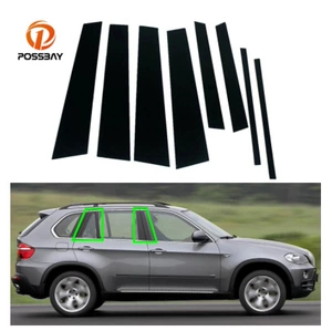 BMW X5 E70 2007-2013 Pəncərə Trim, X5 E53 PC Mərkəzi Dirək Stiker