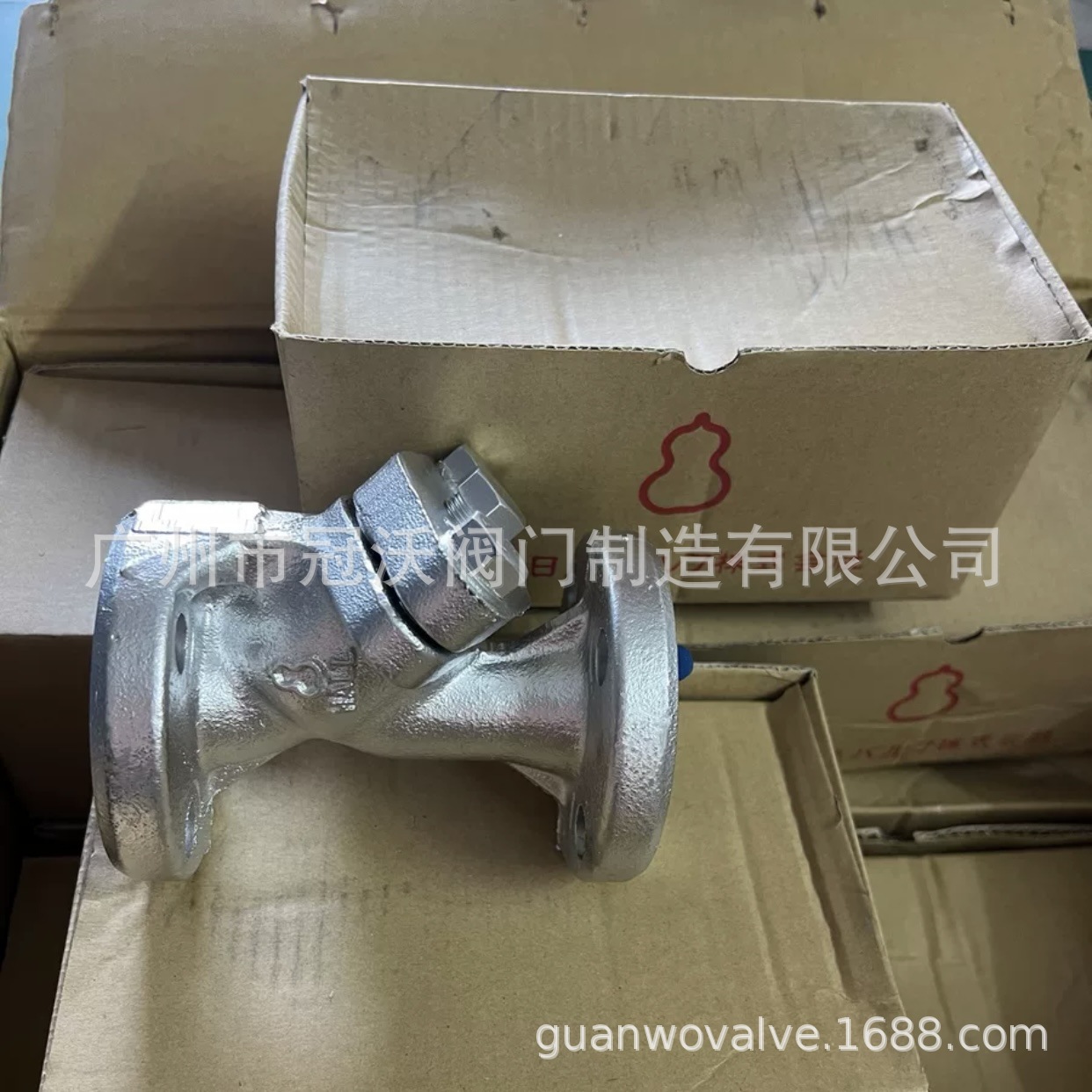 日立葫芦牌M20KFT过滤器日标20K法兰Y型过滤器 日本日立Y型过滤器