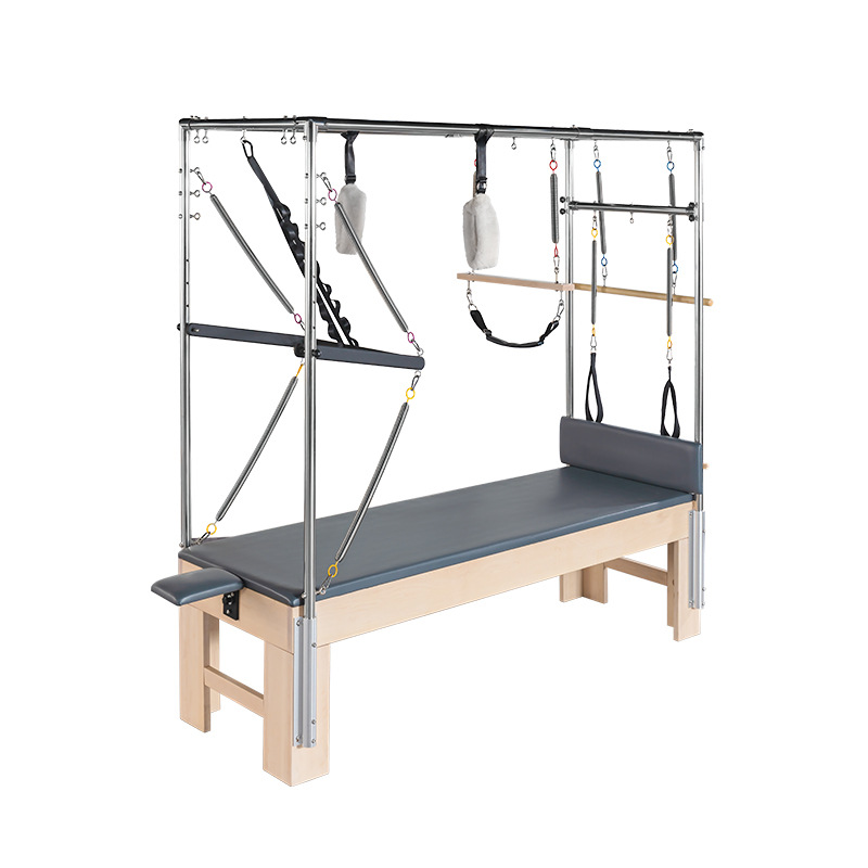 Fábrica comercial multifuncional de entrenamiento de arce grande personalizado para yoga Pilates Cadillac cama central