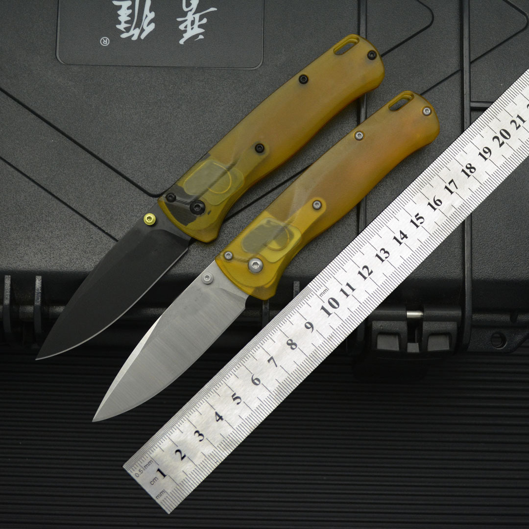 新款535BK4折刀PEI手柄折叠刀户外刀具露营工具小刀水果刀口袋刀