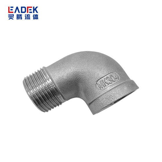 Cross-border supply 316 internal and external wire elbow 304 stainless steel 90 degree internal and external tooth elbow plumbing fire gas pipe fittings