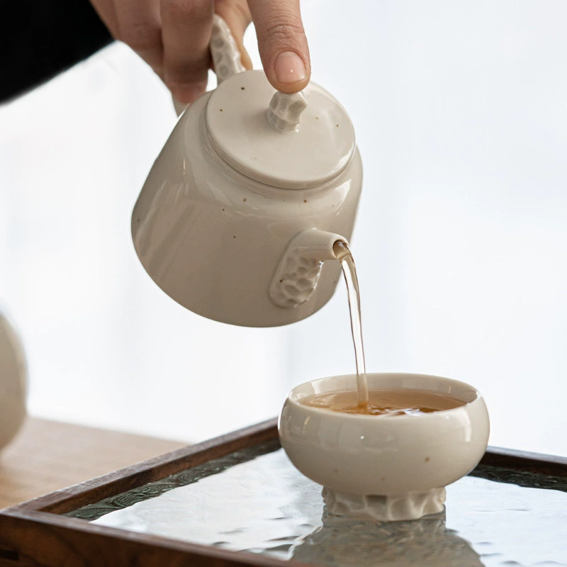 Creative Japanese tea set, simple and elegant design, Birthday gift