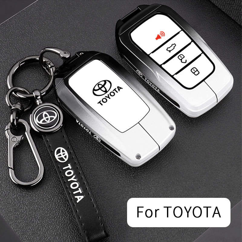 Suitable for Toyota Key Cover Chr Hilux Fortuner Cooluze Camry Corolla Rav4 Highlander