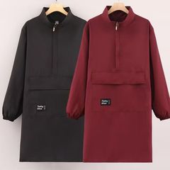【一件】水はけ防止カバーキッチン家庭用調理エプロン出勤作業服飲食カスタマイズロゴ