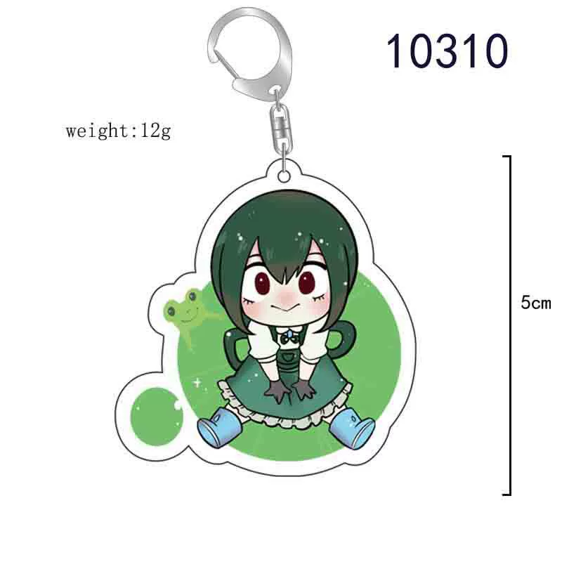 Acrylic Keychain (MHA) Chibi Character, Custom Size, Cute Double-Sided Charm