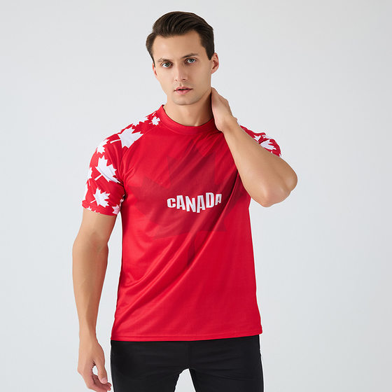 2024 America's Cup Jersey European Cup Football Uniform Short Sleeve Brazil Argentina Germany France Fan T-Shirt Summer