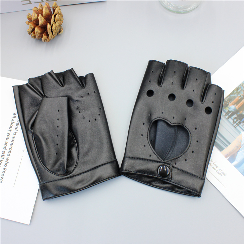 여성 하트 블랙