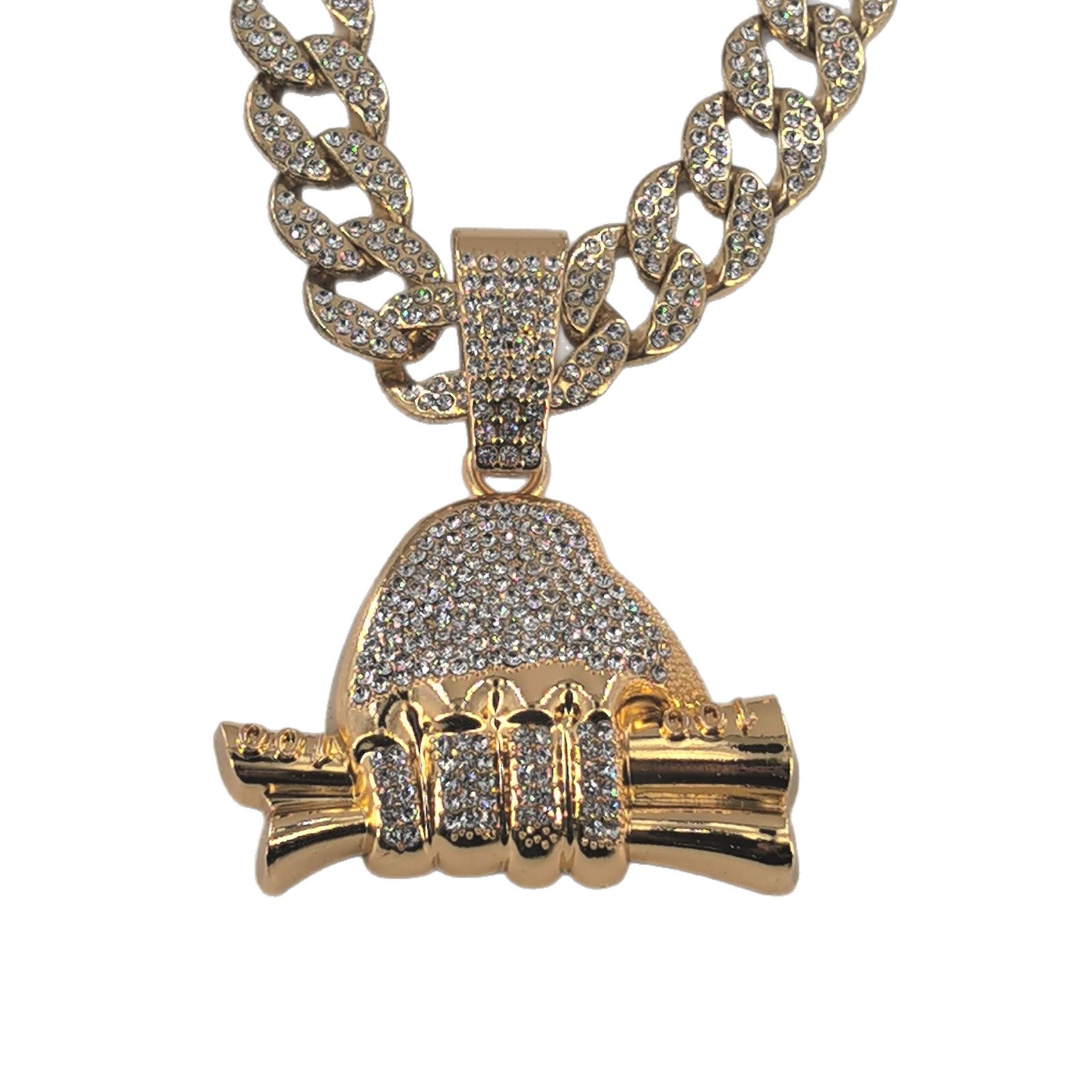 Oro con 18inch (cadena cubana)
