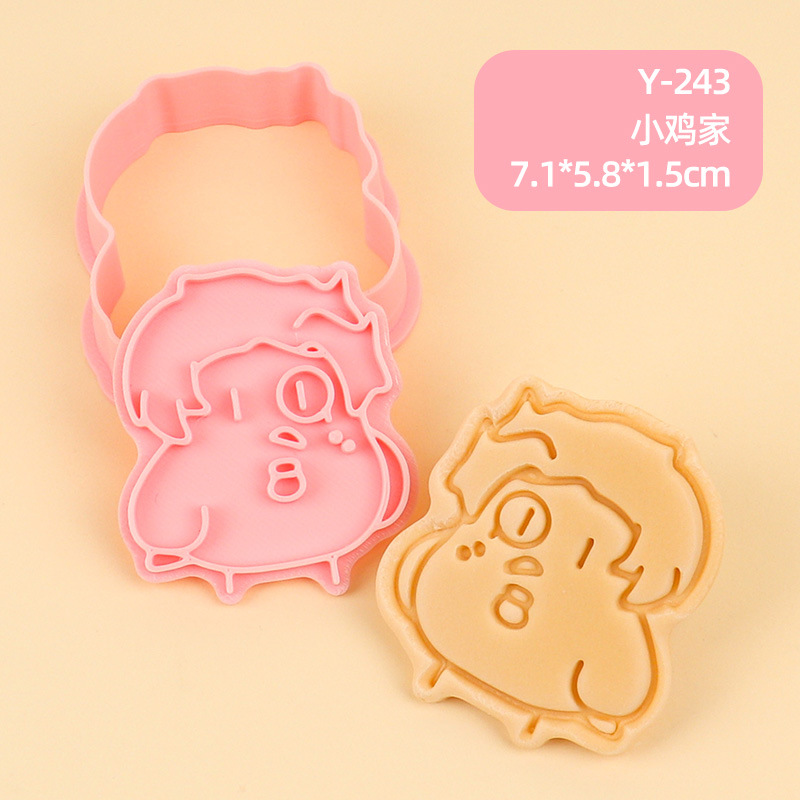 Juego de Moldes para Galletas 3D Personajes de Anime de Plástico para Repostería image 77