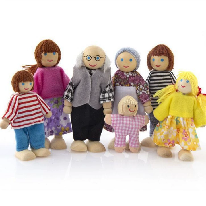 Семья кукольные развивающие игрушки, суставы подвижные, исключительно для трансграничной электронной коммерции
