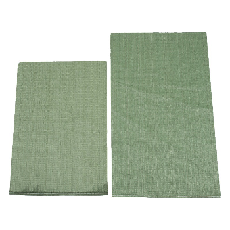Bolsa tejida gris-verde, bolsa de piel de serpiente, bolsa exprés desechable, bolsa de saco, bolsa tejida, laminado con película interna
