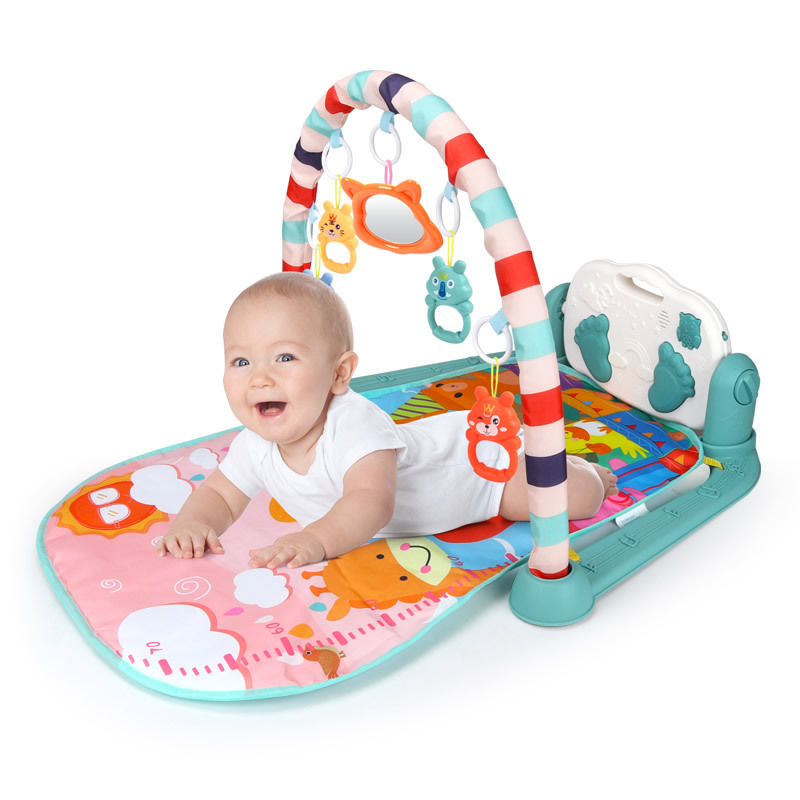 Equipo de fitness Baby pedal piano fitness rack inteligencia recién nacido bebé tres meses bebé pedal piano juego juguete