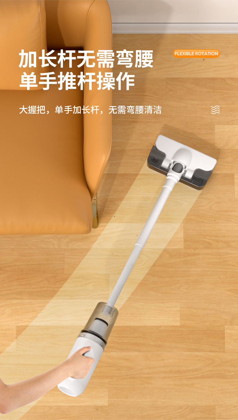 Car vacuum cleaner wireless Super household mopping device with water tank car hand-held large suction dust blower