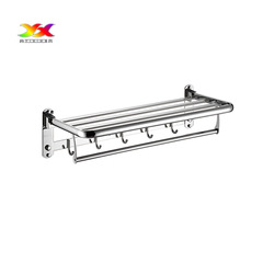 304 stainless steel kitchen and bathroom 5-piece set, shower room hardware storage rack, bathroom set gift package combination