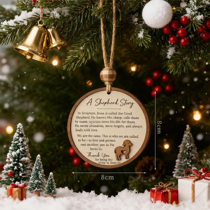 跨境新品Good Shepherd Christmas Ornament圣诞树装饰品圣诞礼物|undefined