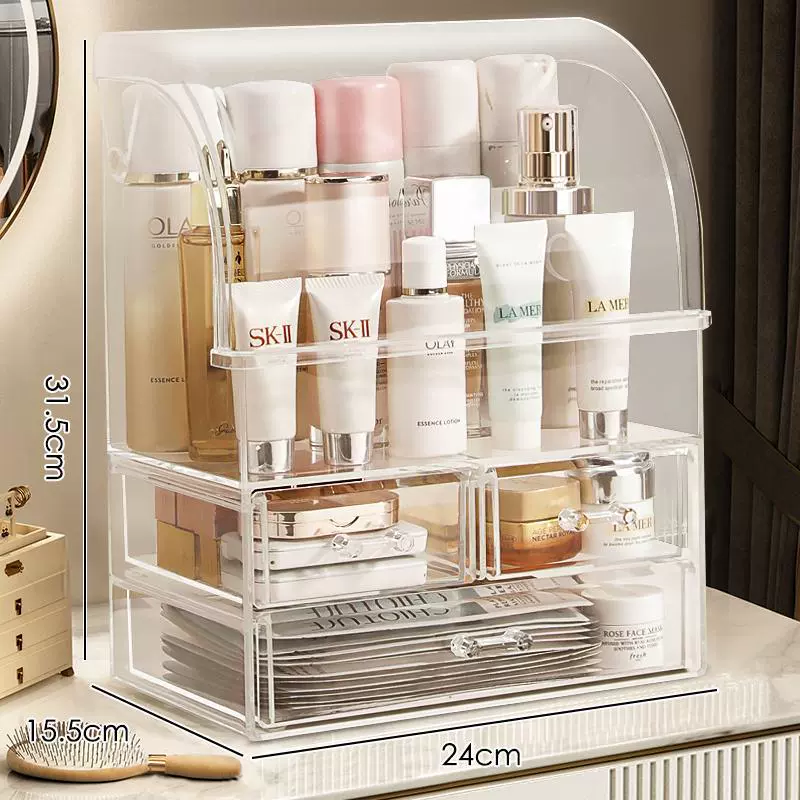 COSMETIC Storage Box Brush Holder Container Makeup Organize1