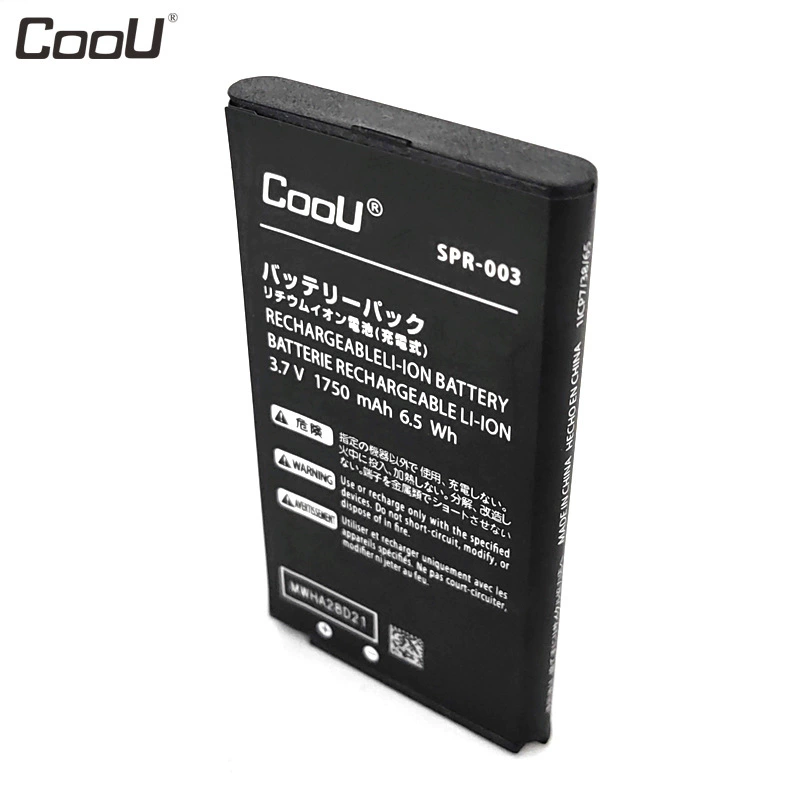 Аккумулятор COOU для Nintendo New3DSXL SPR-003, встроенный 1750 мА·ч (модель SPR-003)