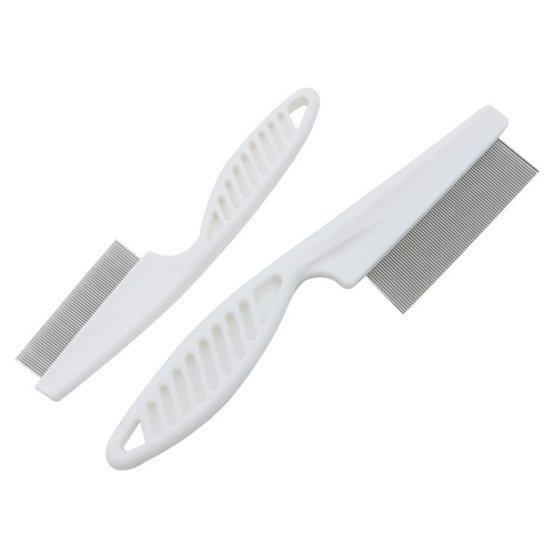 Pet flea comb, special flea comb for dogs and cats, pet comb to remove lice, dense tooth row comb wholesale