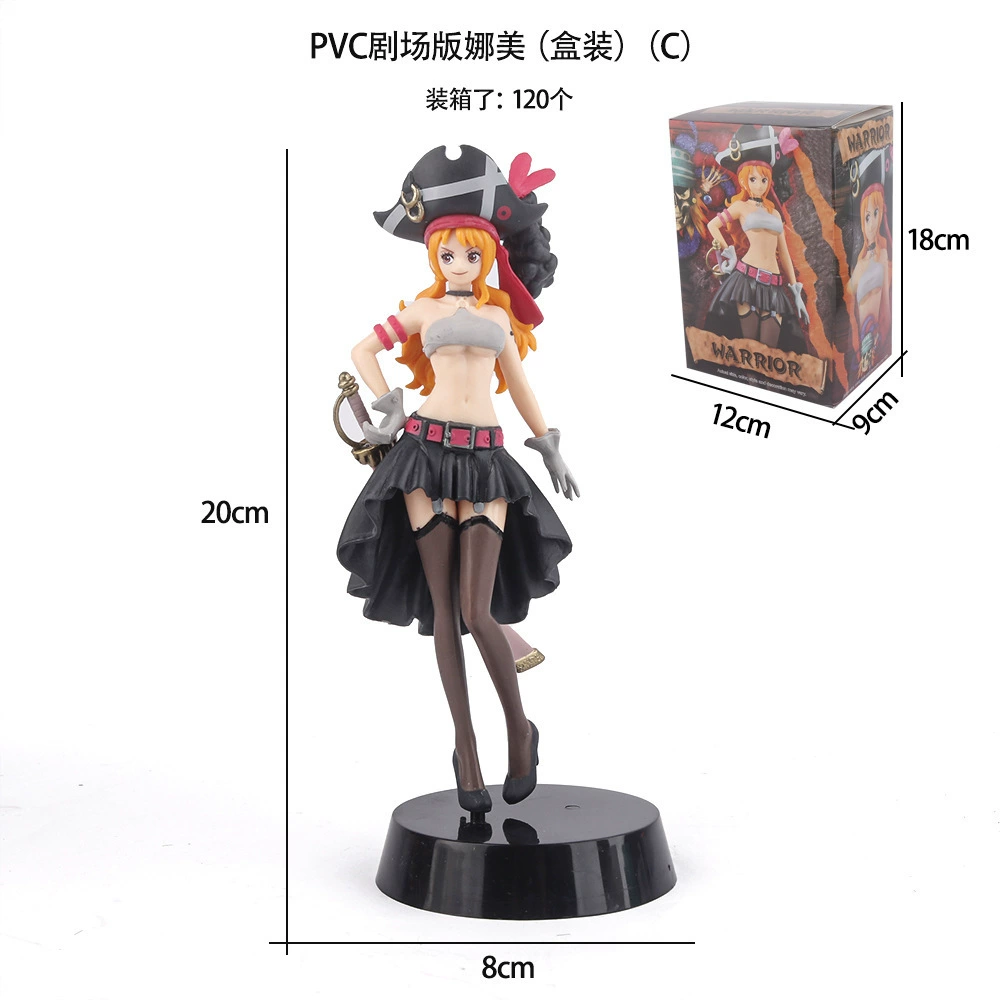 Фигура Luffy из PVC — коллекционная игрушка One Piece, несколько поз и выпусков, в пакетике или на окне