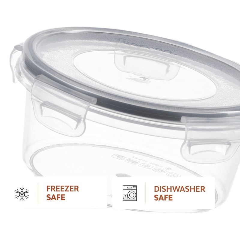 Caja de almacenamiento de refrigerador de 16 piezas, caja sellada de cocina, caja de almacenamiento transparente de plástico de grado alimenticio, caja bento de frutas