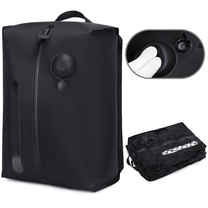 Manual press-type vacuum compression travel storage airtight bag, can be taken on a plane and placed in a suitcase, vacuum storage bag