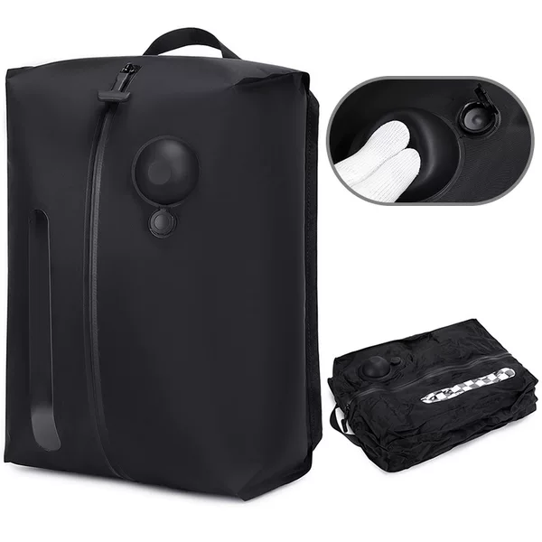 Manual press-type vacuum compression travel storage airtight bag, can be taken on a plane and placed in a suitcase, vacuum storage bag