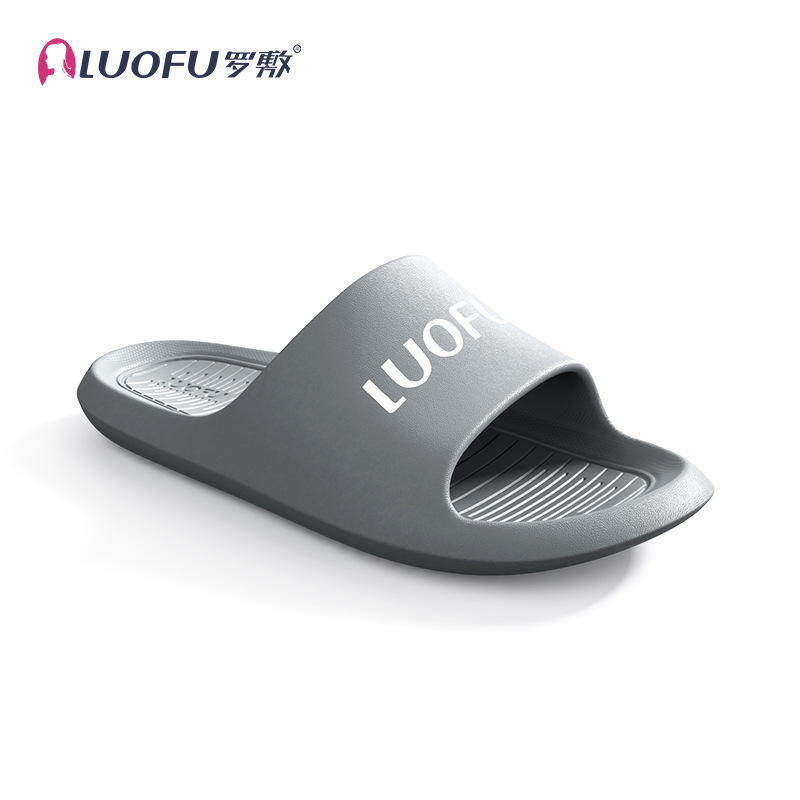 Luofu カップルスリッパ、家庭用大人用室内靴、シンプルな家庭用屋外耐摩耗性軽量カップルサンダル、トレンディなスリッパ|undefined