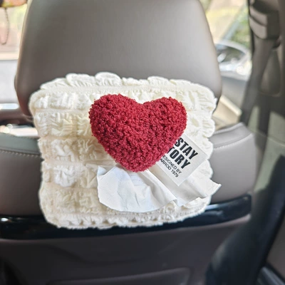 Box Hanging Bag Decoration for — Car tissue box/set