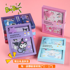 小学生のかわいい解凍ノートの創意的な漫画の高い顔の値のギフトボックスの手の帳簿の色のページの子供の贈り物のノート