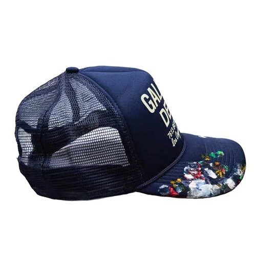 Cross-border American-style trendy brand GALLERY DEPT graffiti letter baseball cap sun hat bucket hat curved brim hat for men and women