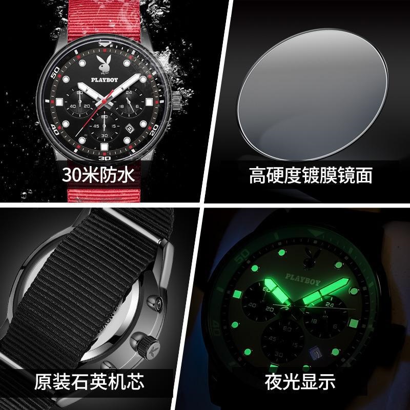 Universal nylon fashionable quartz watches, men's watch, men's style 4