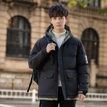 棉衣男士大码棉服冬季青少年新款加厚保暖潮牌ins棉袄冬装外套男