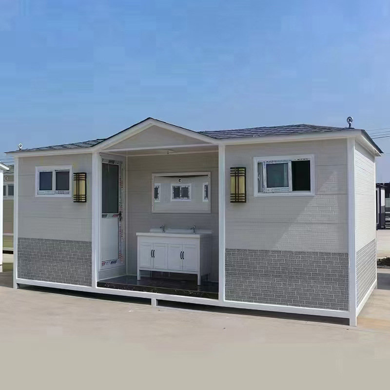 源头厂家供应移动卫生间会场展览公共厕所户外金属雕花板移动厕所